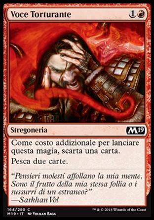 Voce Torturante M19 164-Wizard of the Coast- nuvolosofumetti.