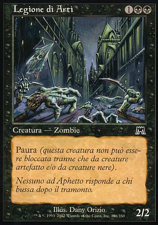 Legione di arti  ASSALTO 166
