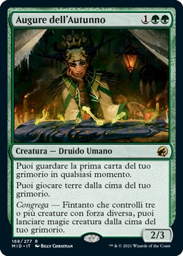 Innistrad caccia di mezzanotte 168 Augure dell'Autunno