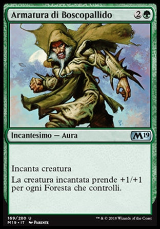 Armatura di Boscopallido M19 169-Wizard of the Coast- nuvolosofumetti.