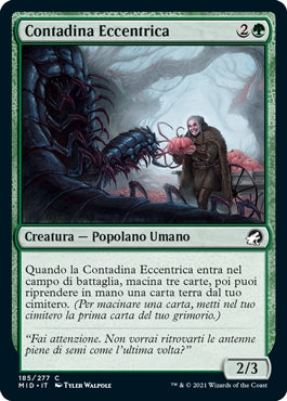 Innistrad caccia di mezzanotte 185 Contadina Eccentrica