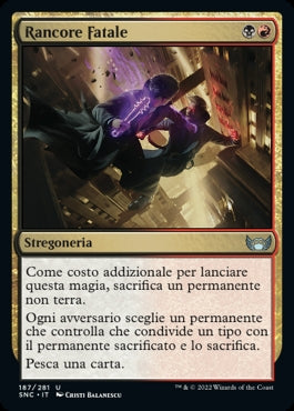 RANCORE FATALE Strade di nuova capenna 187