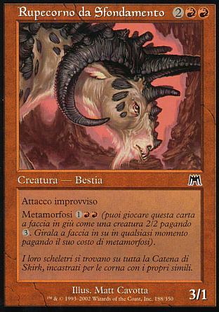 Rupecorno da Sfondamento foil  ASSALTO 352