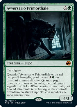 Innistrad caccia di mezzanotte 194 Avversario Primordiale