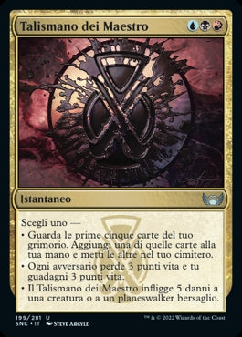 TALISMANO DEI MAESTRO Strade di nuova capenna 199