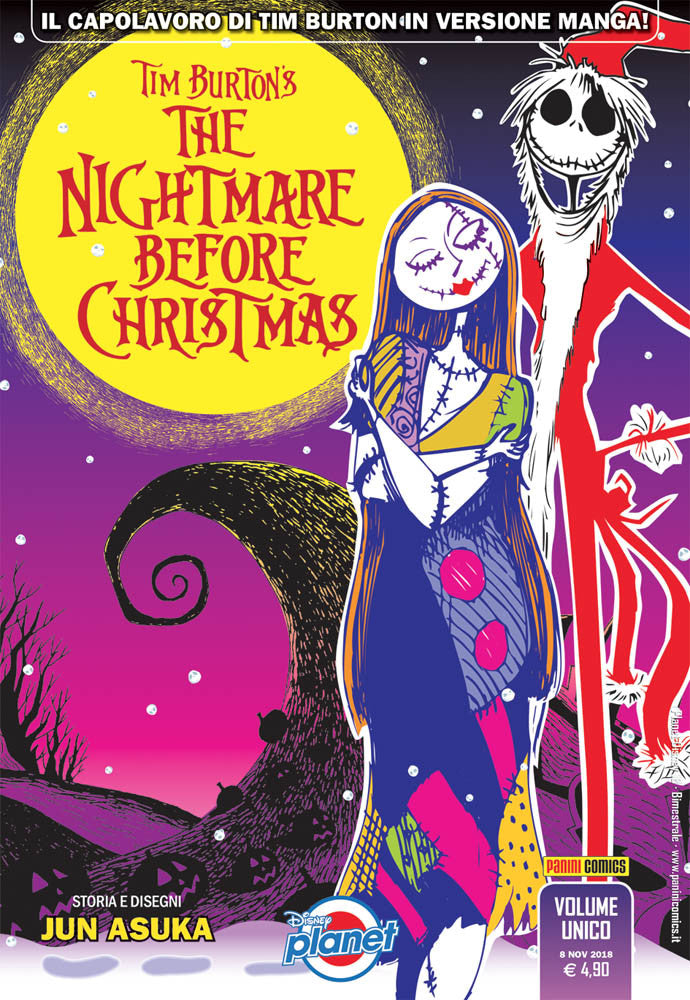 TIM BURTON`S THE NIGHTMARE BEFORE CHRISTMAS-PANINI DISNEY- nuvolosofumetti.