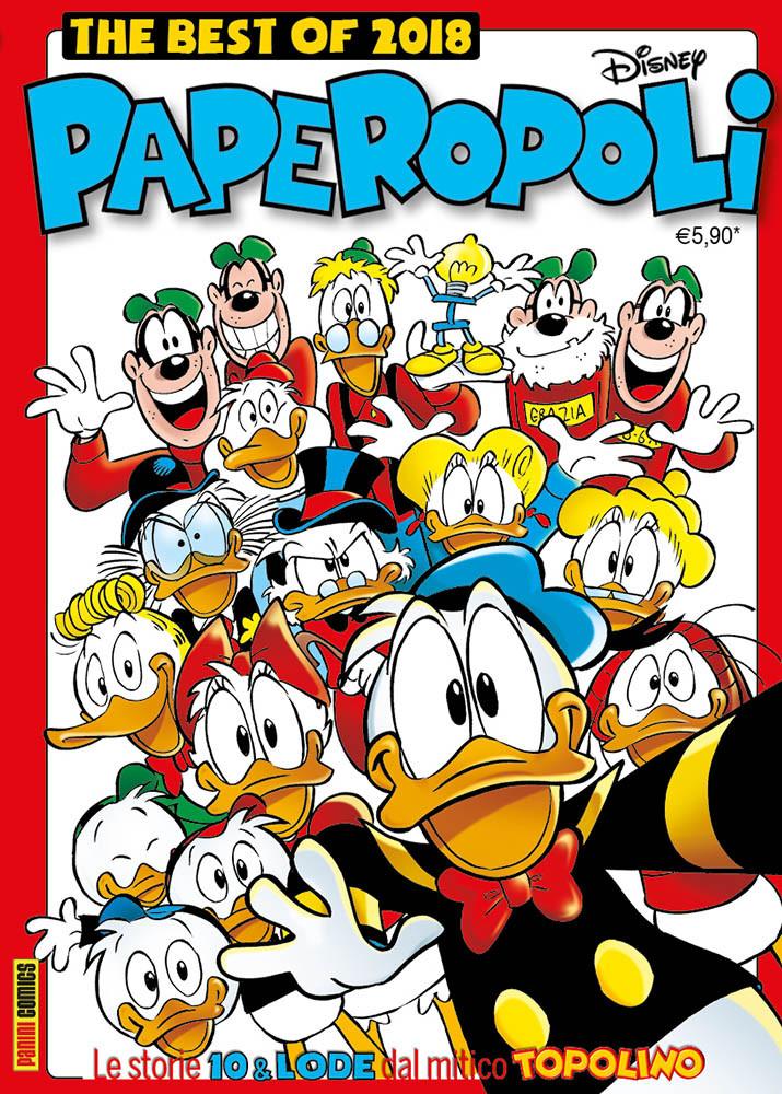 THE BEST OF PAPEROPOLI 2018-PANINI DISNEY- nuvolosofumetti.
