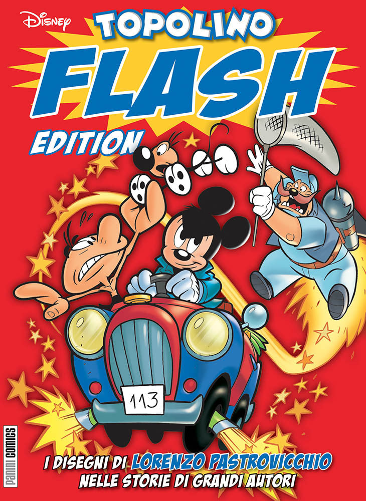 TOPOLINO FLASH EDITION DI LORENZO PASTROVICCHIO-PANINI DISNEY- nuvolosofumetti.