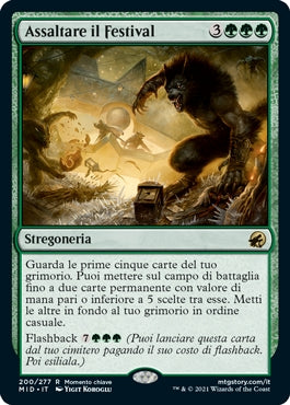 Innistrad caccia di mezzanotte 200 Assaltare il Festival