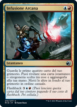Innistrad caccia di mezzanotte 210 Infusione Arcana