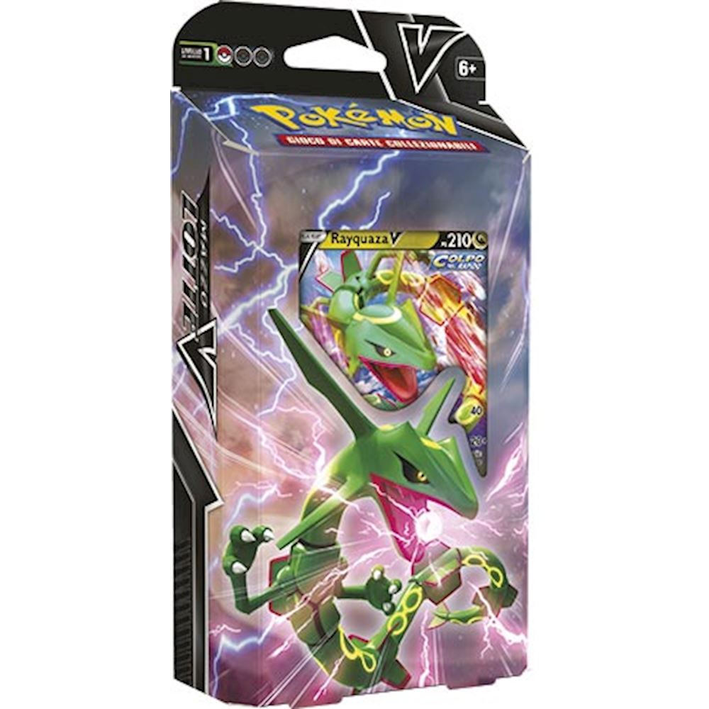 Pokemon mazzo tematico lotte V Rayquaza-V- italiano