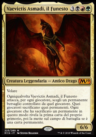 Vaevictis Asmadi, il Funesto M19 225-Wizard of the Coast- nuvolosofumetti.