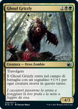 Innistrad caccia di mezzanotte 226 Ghoul Grizzly