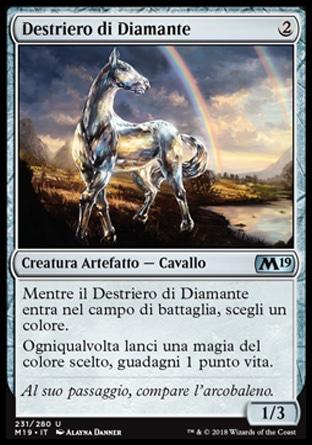 Destriero di Diamante M19 231-Wizard of the Coast- nuvolosofumetti.