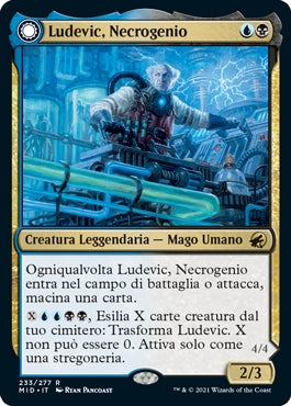 Innistrad caccia di mezzanotte 233 Ludevic, Necrogenio