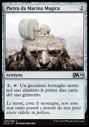 Pietra da Macina Magica M19 242-Wizard of the Coast- nuvolosofumetti.