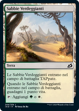 Sabbie Verdeggianti Ikoria: Terra dei Behemoth 244, Wizard of the Coast, nuvolosofumetti,