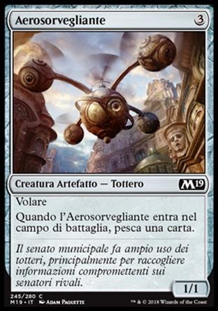 Aerosorvegliante M19 245-Wizard of the Coast- nuvolosofumetti.