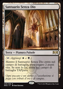 Santuario Senza Dio Fedeltà di Ravnica 248, Wizard of the Coast, nuvolosofumetti,