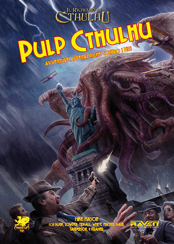 Il richiamo del Cthulhu - Pulp Cthulhu-RAVEN DISTRIBUTION- nuvolosofumetti.