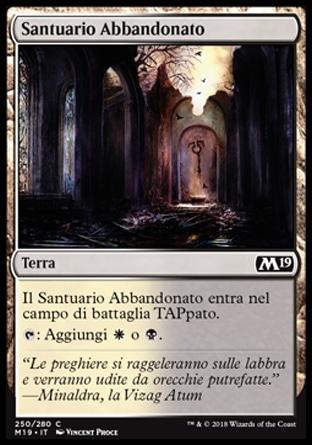 Santuario Abbandonato M19 250-Wizard of the Coast- nuvolosofumetti.
