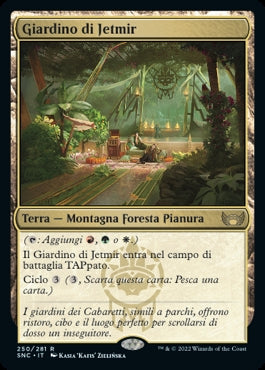 Strade di nuova capenna 250 GIARDINO DI JETMIR