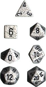 Dadi set da 7 Speckled-CHESSEX- nuvolosofumetti.