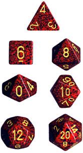 Dadi set da 7 Speckled-CHESSEX- nuvolosofumetti.