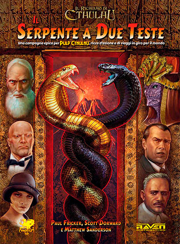 Il Richiamo di Cthulhu - Il serpente a due teste-RAVEN DISTRIBUTION- nuvolosofumetti.