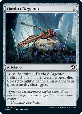 Innistrad caccia di mezzanotte 258 Dardo d'Argento