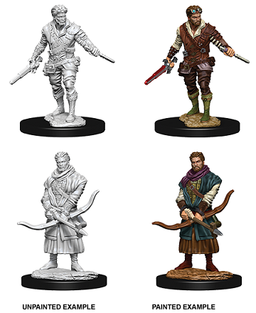 D&D Nolzur’s Marvelous Miniatures: Male Human Rogue-WIZKIDS/NECA- nuvolosofumetti.