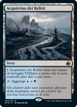 Innistrad caccia di mezzanotte 267 Acquitrino dei Relitti