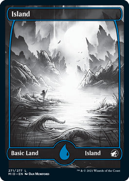 Innistrad caccia di mezzanotte 271 Isola 271