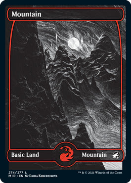 Innistrad caccia di mezzanotte 274 Montagna 274