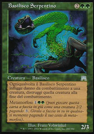 Basilisco serpentino  ASSALTO 280