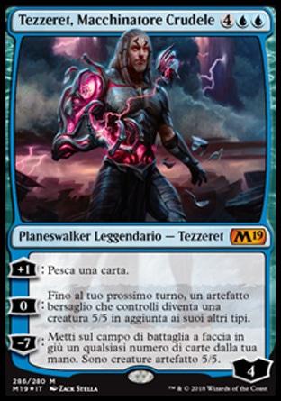 Tezzeret, Macchinatore Crudele M19 286-Wizard of the Coast- nuvolosofumetti.