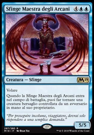 Sfinge Maestra degli Arcani M19 287-Wizard of the Coast- nuvolosofumetti.