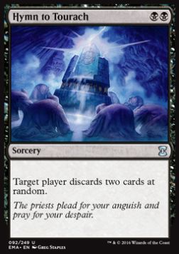 HYMN TO TOURACH
HYMN TO TOURACH ETERNAL MASTER 92/249  Dominaria Unita 332