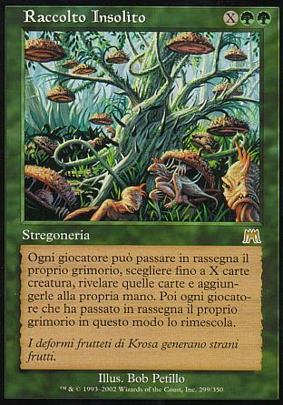 Raccolto Insolito  ASSALTO 299