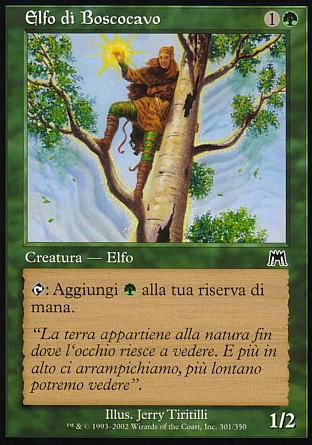 Elfo di boscocavo foil  ASSALTO 383