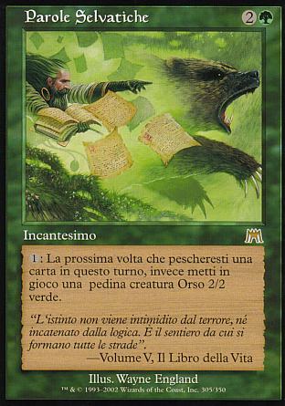 Parole Selvatiche  ASSALTO 305