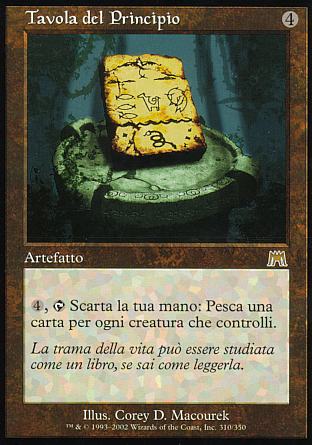 Tavola del Principio  ASSALTO 310