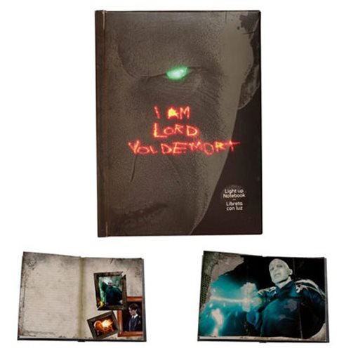 HARRY POTTER NOTEBOOK LORD VOLDERMORT LIGHT-UP-funko- nuvolosofumetti.
