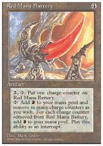 Accumulatore di Mana Rosso QUARTA EDIZIONE 1120-Wizard of the Coast- nuvolosofumetti.