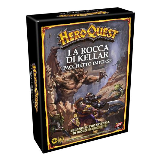 Heroquest la rocca di Kellar pacchetto imprese