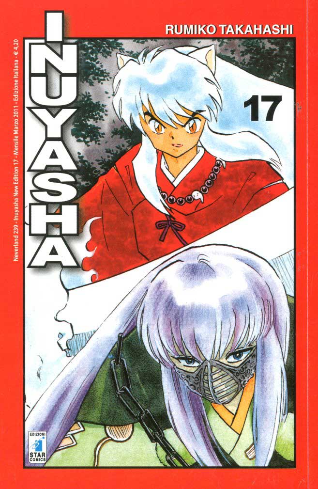 INUYASHA new edition 17, EDIZIONI STAR COMICS, nuvolosofumetti,