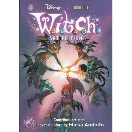 WITCH ART EDITION 4-PANINI DISNEY- nuvolosofumetti.