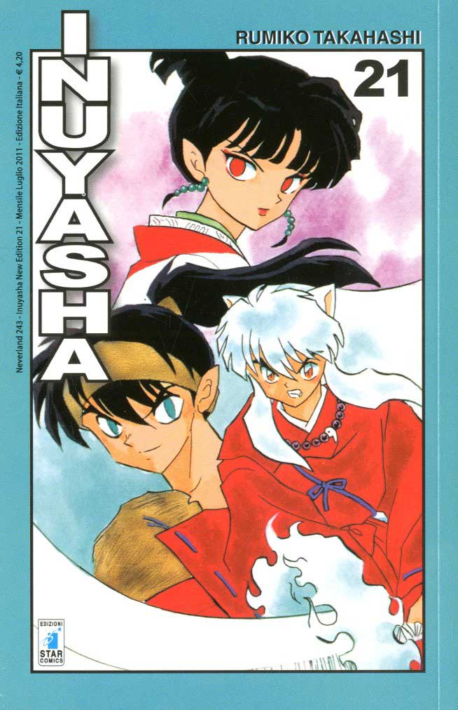 INUYASHA new edition 21, EDIZIONI STAR COMICS, nuvolosofumetti,