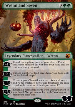 Innistrad caccia di mezzanotte 278 Wrenn e Sette extra