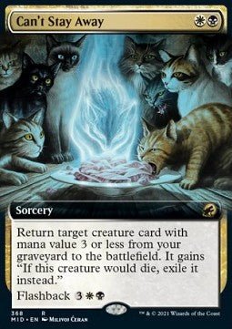 Innistrad caccia di mezzanotte 368 Impossibile Resistere extra